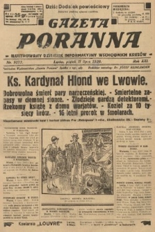 Gazeta Poranna : ilustrowany dziennik informacyjny wschodnich kresów. 1930, nr 9273