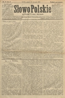 Słowo Polskie (wydanie popołudniowe). 1905, nr 22