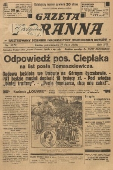 Gazeta Poranna : ilustrowany dziennik informacyjny wschodnich kresów. 1930, nr 9276