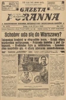 Gazeta Poranna : ilustrowany dziennik informacyjny wschodnich kresów. 1930, nr 9278