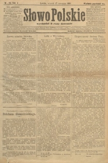 Słowo Polskie (wydanie popołudniowe). 1905, nr 28