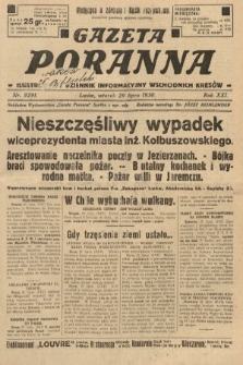 Gazeta Poranna : ilustrowany dziennik informacyjny wschodnich kresów. 1930, nr 9291