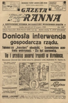 Gazeta Poranna : ilustrowany dziennik informacyjny wschodnich kresów. 1930, nr 9297