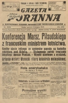 Gazeta Poranna : ilustrowany dziennik informacyjny wschodnich kresów. 1930, nr 9298