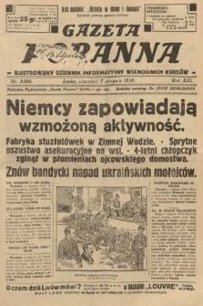 Gazeta Poranna : ilustrowany dziennik informacyjny wschodnich kresów. 1930, nr 9300