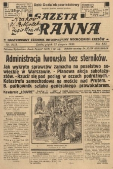 Gazeta Poranna : ilustrowany dziennik informacyjny wschodnich kresów. 1930, nr 9315