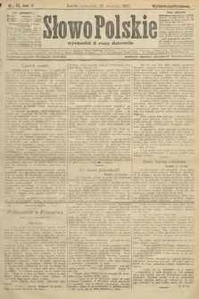 Słowo Polskie (wydanie popołudniowe). 1905, nr 45