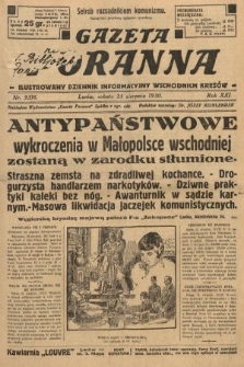 Gazeta Poranna : ilustrowany dziennik informacyjny wschodnich kresów. 1930, nr 9316