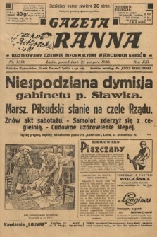 Gazeta Poranna : ilustrowany dziennik informacyjny wschodnich kresów. 1930, nr 9318