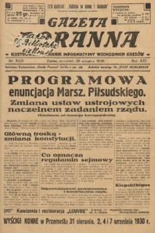 Gazeta Poranna : ilustrowany dziennik informacyjny wschodnich kresów. 1930, nr 9321
