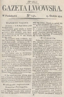 Gazeta Lwowska. 1819, nr 141