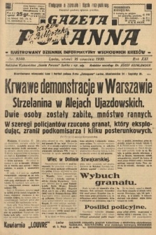 Gazeta Poranna : ilustrowany dziennik informacyjny wschodnich kresów. 1930, nr 9340