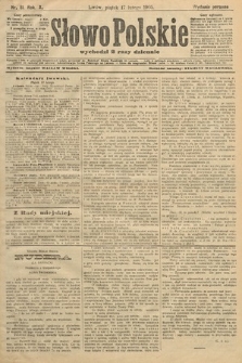 Słowo Polskie (wydanie poranne). 1905, nr 81