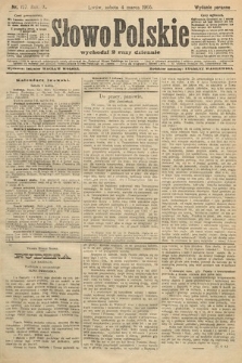 Słowo Polskie (wydanie poranne). 1905, nr 107