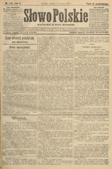 Słowo Polskie (wydanie popołudniowe). 1905, nr 108