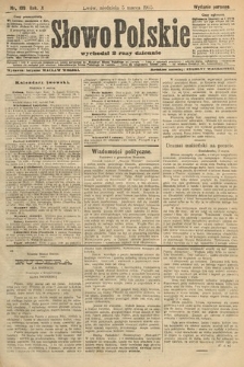 Słowo Polskie (wydanie poranne). 1905, nr 109