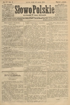 Słowo Polskie (wydanie poranne). 1905, nr 137