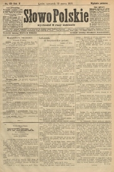 Słowo Polskie (wydanie poranne). 1905, nr 150