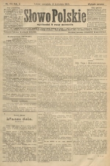 Słowo Polskie (wydanie poranne). 1905, nr 174