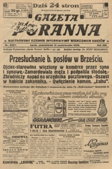Gazeta Poranna : ilustrowany dziennik informacyjny wschodnich kresów. 1930, nr 9367