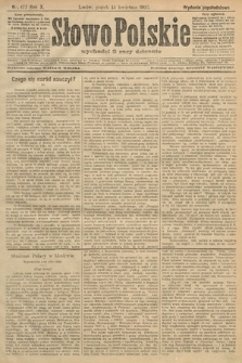 Słowo Polskie (wydanie popołudniowe). 1905, nr 177