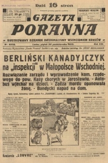 Gazeta Poranna : ilustrowany dziennik informacyjny wschodnich kresów. 1930, nr 9378