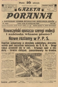 Gazeta Poranna : ilustrowany dziennik informacyjny wschodnich kresów. 1930, nr 9383