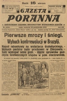 Gazeta Poranna : ilustrowany dziennik informacyjny wschodnich kresów. 1930, nr 9384