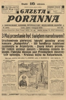 Gazeta Poranna : ilustrowany dziennik informacyjny wschodnich kresów. 1930, nr 9392