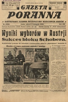 Gazeta Poranna : ilustrowany dziennik informacyjny wschodnich kresów. 1930, nr 9396