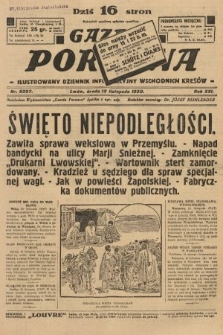 Gazeta Poranna : ilustrowany dziennik informacyjny wschodnich kresów. 1930, nr 9397