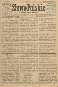 Słowo Polskie (wydanie popołudniowe). 1905, nr 189