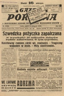 Gazeta Poranna : ilustrowany dziennik informacyjny wschodnich kresów. 1930, nr 9399