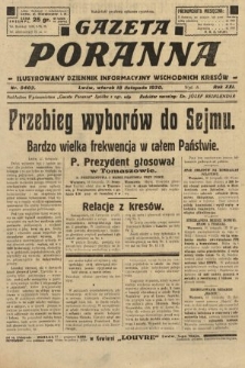 Gazeta Poranna : ilustrowany dziennik informacyjny wschodnich kresów. 1930, nr 9403