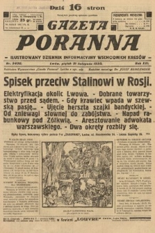 Gazeta Poranna : ilustrowany dziennik informacyjny wschodnich kresów. 1930, nr 9406