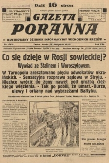 Gazeta Poranna : ilustrowany dziennik informacyjny wschodnich kresów. 1930, nr 9411