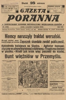 Gazeta Poranna : ilustrowany dziennik informacyjny wschodnich kresów. 1930, nr 9419