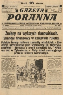 Gazeta Poranna : ilustrowany dziennik informacyjny wschodnich kresów. 1930, nr 9422