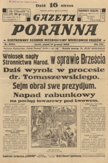 Gazeta Poranna : ilustrowany dziennik informacyjny wschodnich kresów. 1930, nr 9427