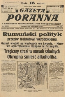 Gazeta Poranna : ilustrowany dziennik informacyjny wschodnich kresów. 1930, nr 9439