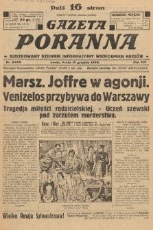 Gazeta Poranna : ilustrowany dziennik informacyjny wschodnich kresów. 1930, nr 9444