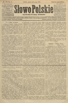 Słowo Polskie (wydanie popołudniowe). 1905, nr 221