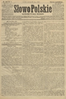 Słowo Polskie (wydanie popołudniowe). 1905, nr 223