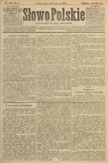 Słowo Polskie (wydanie popołudniowe). 1905, nr 289