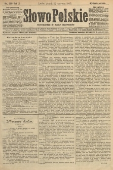 Słowo Polskie (wydanie poranne). 1905, nr 299