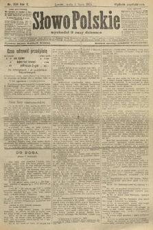 Słowo Polskie (wydanie popołudniowe). 1905, nr 308