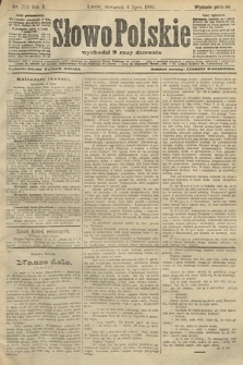 Słowo Polskie (wydanie poranne). 1905, nr 309