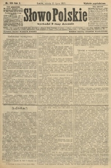 Słowo Polskie (wydanie popołudniowe). 1905, nr 326