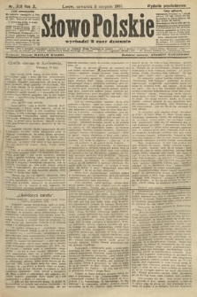 Słowo Polskie (wydanie popołudniowe). 1905, nr 358