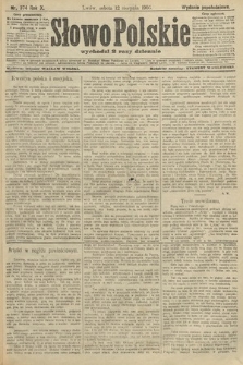 Słowo Polskie (wydanie popołudniowe). 1905, nr 374